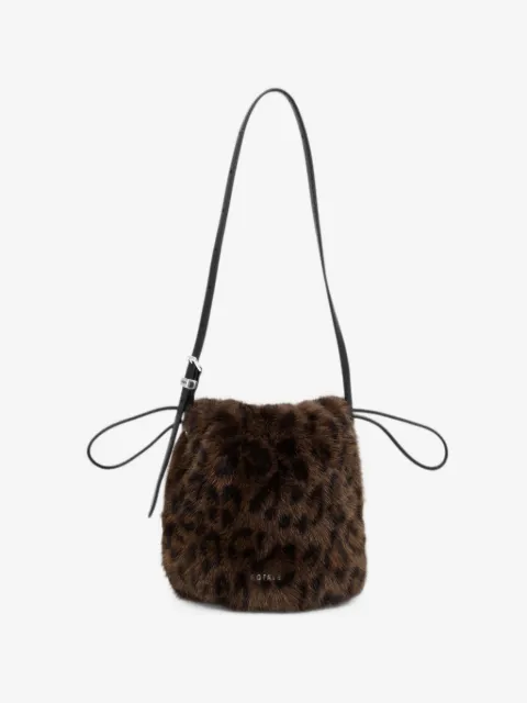 ROTATE BIRGER CHRISTENSEN The Bon Bon bag leo faux-fur