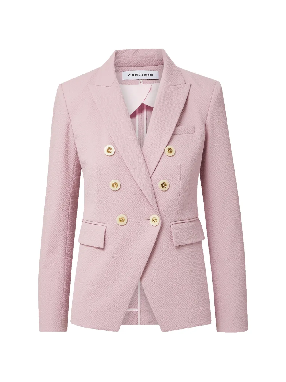Veronica Beard Miller double-breasted blazer - Rosa