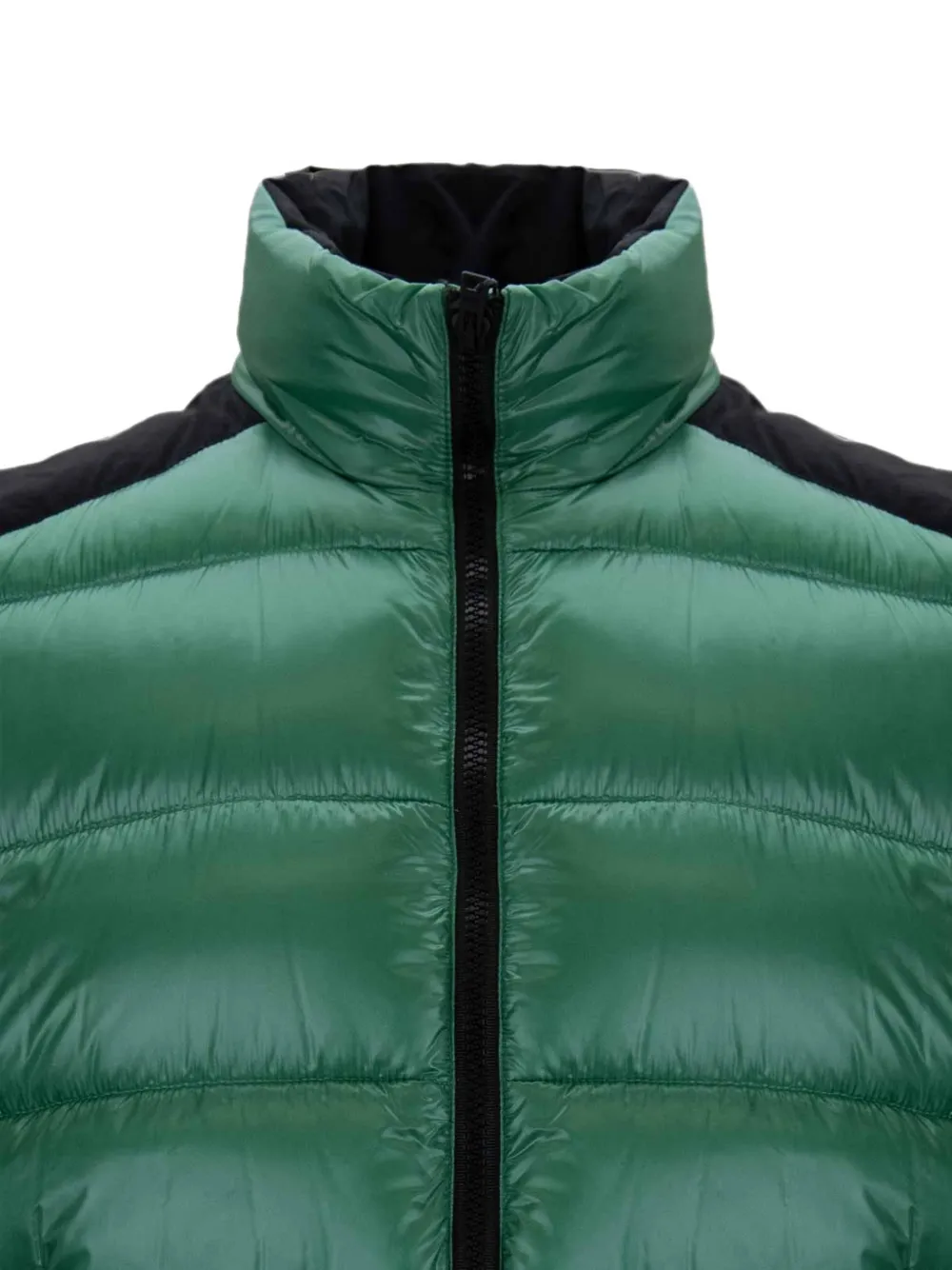 Herno Bodywarmer met vlakken Groen