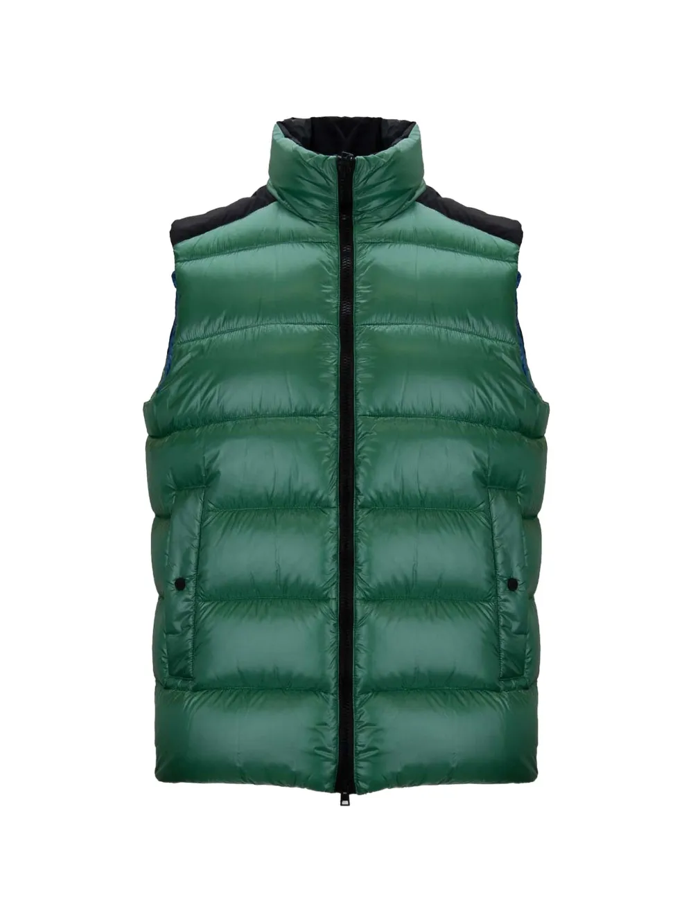Herno quilted panelled gilet - Verde
