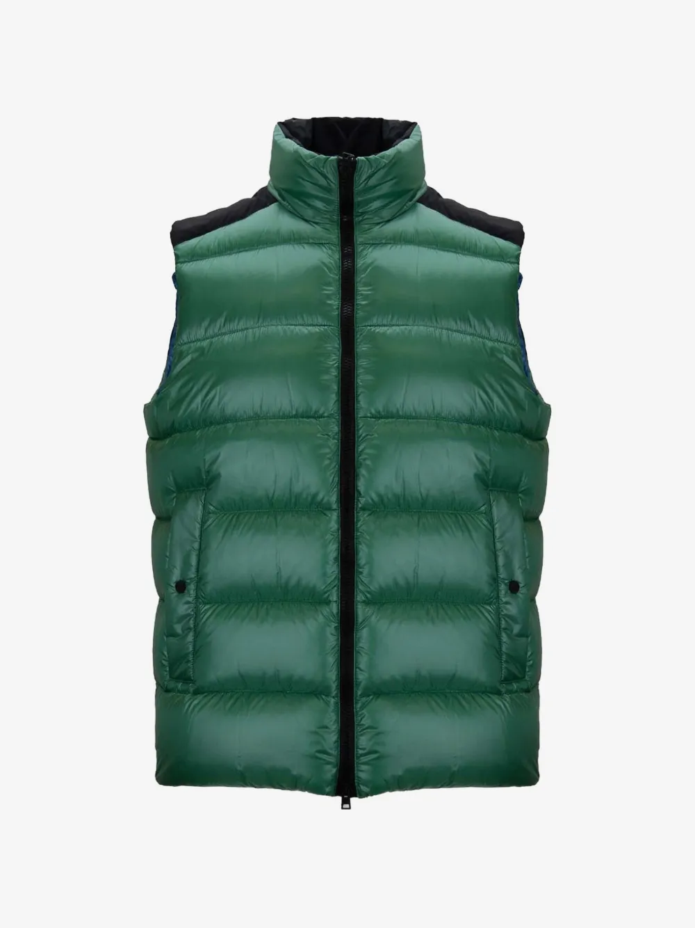 Herno quilted panelled gilet | Green | Image 1