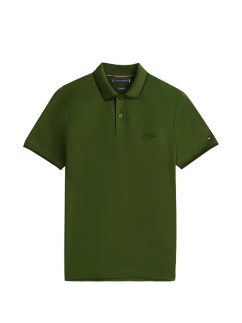 Tommy Hilfiger logo-embroidered polo shirt