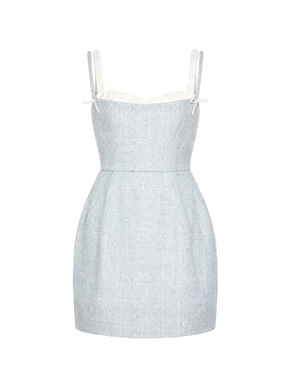 Atoir Honey crystal-embellished mini dress - Blu