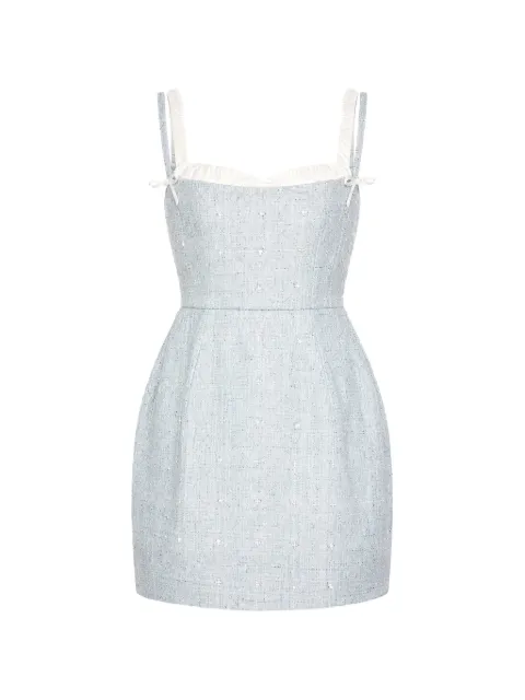 Atoir Honey crystal-embellished mini dress