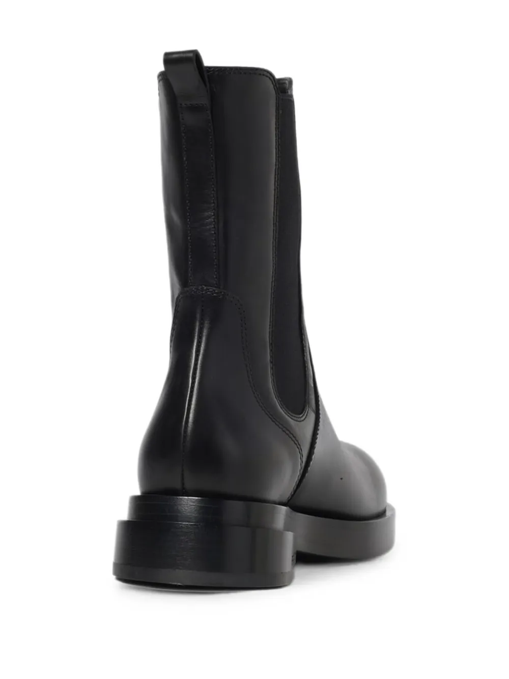Premiata chunky-sole leather boots Zwart