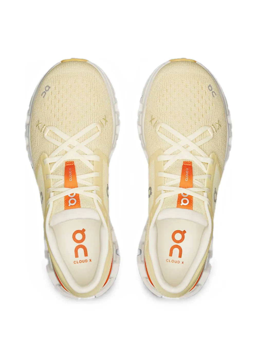 On Cloud X 4 sneakers Geel