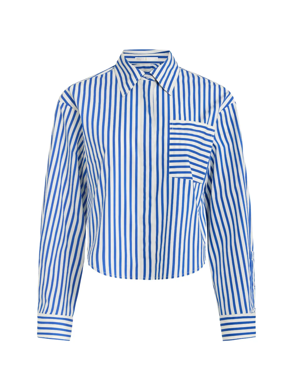 Marie Oliver Kirven striped shirt - Blu