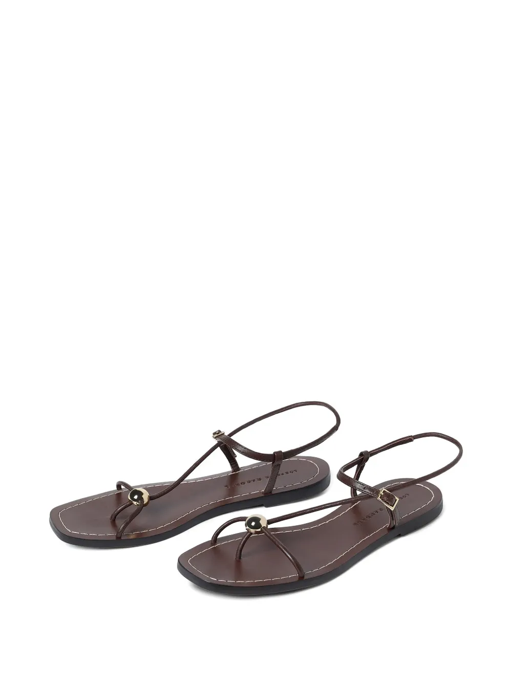 Loeffler Randall Lara sandalen met bandjes Bruin