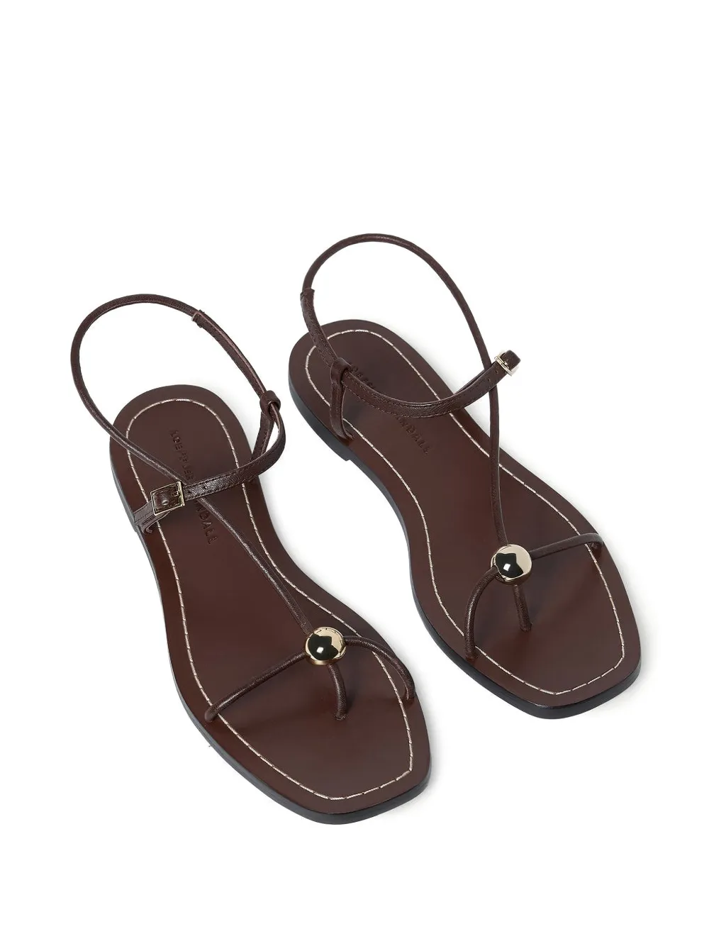 Loeffler Randall Lara sandalen met bandjes Bruin