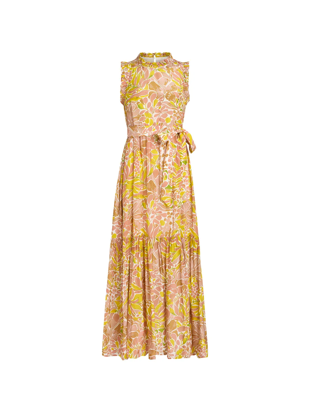 Marie Oliver Alice floral-print maxi dress - Rosa