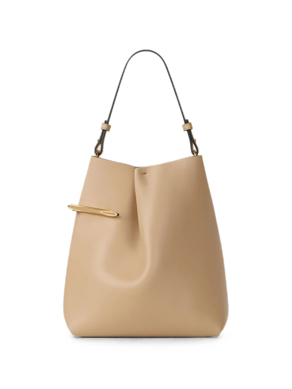 Givenchy mini Pinch Me leather bucket bag - Toni neutri