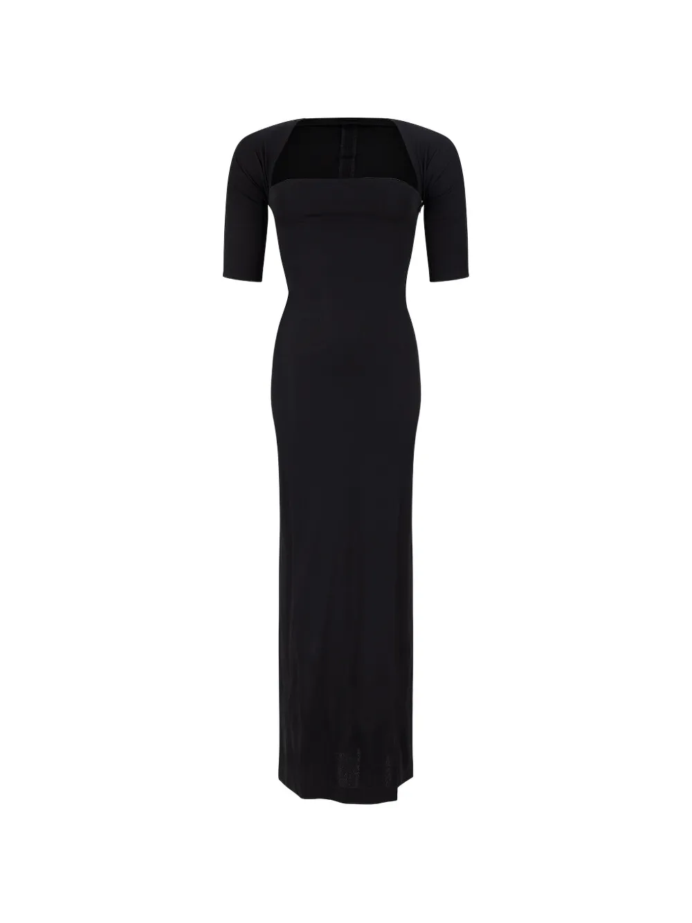 Jacquemus Bolero short-sleeve maxi dress - Nero