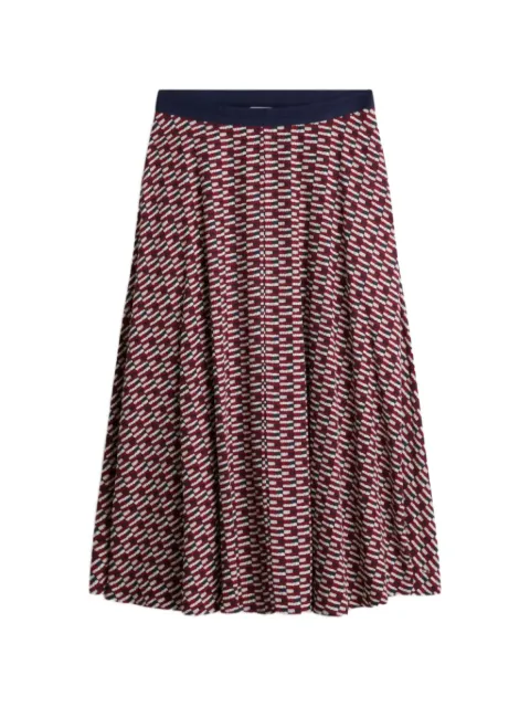 Tommy Hilfiger A-line midi skirt