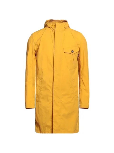 Herno hooded flap-pocket coat