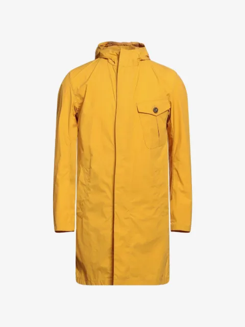 Herno hooded flap-pocket coat