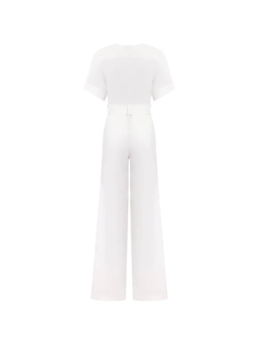 Elie Saab Jumpsuit met riem Wit