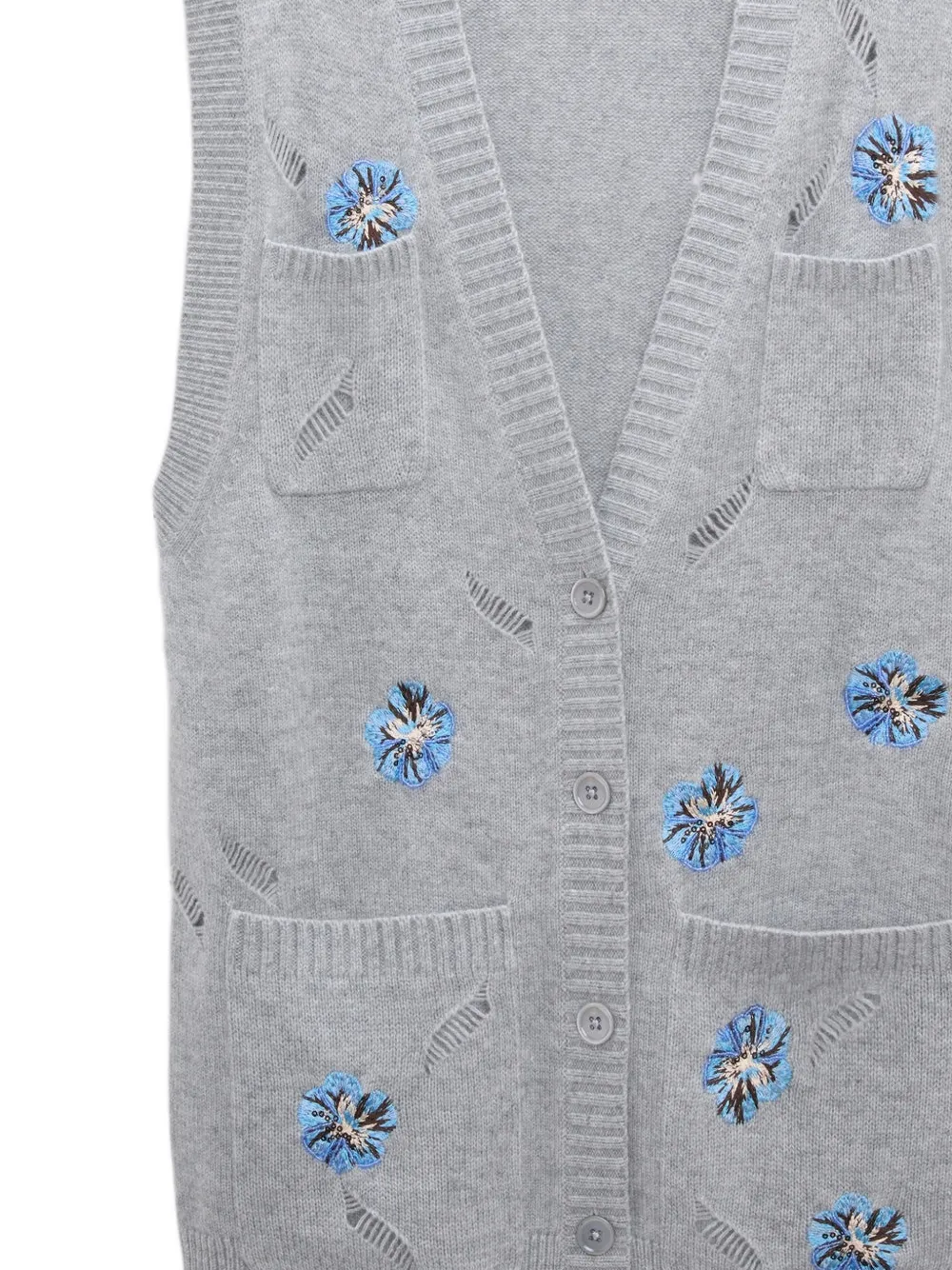 Dorothee Schumacher Blooming Statements bodywarmer Grijs