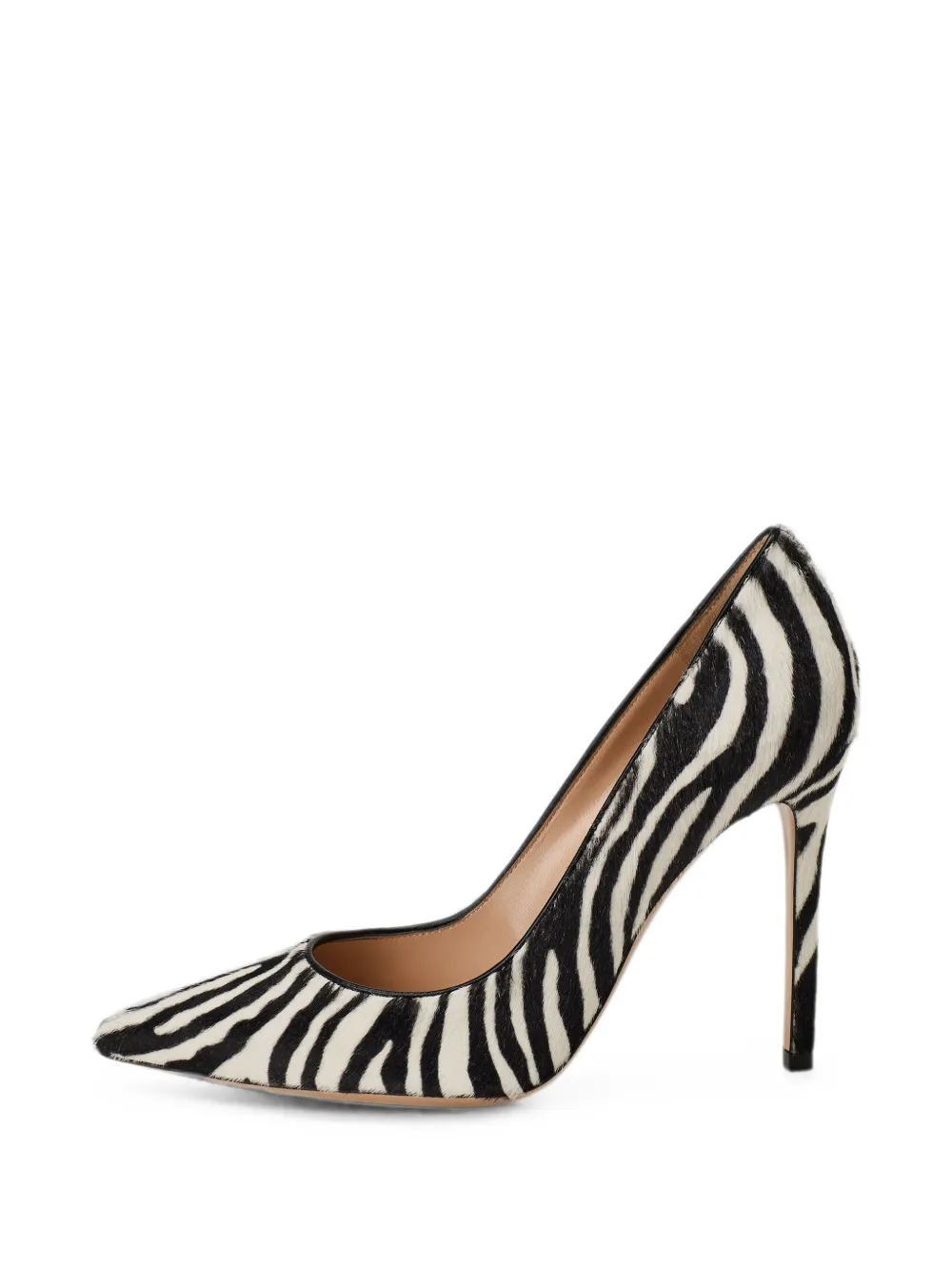 Gianvito Rossi zebra-print pumps - Weiß