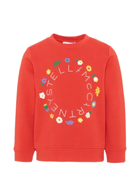 Stella McCartney Kids logo-print sweatshirt