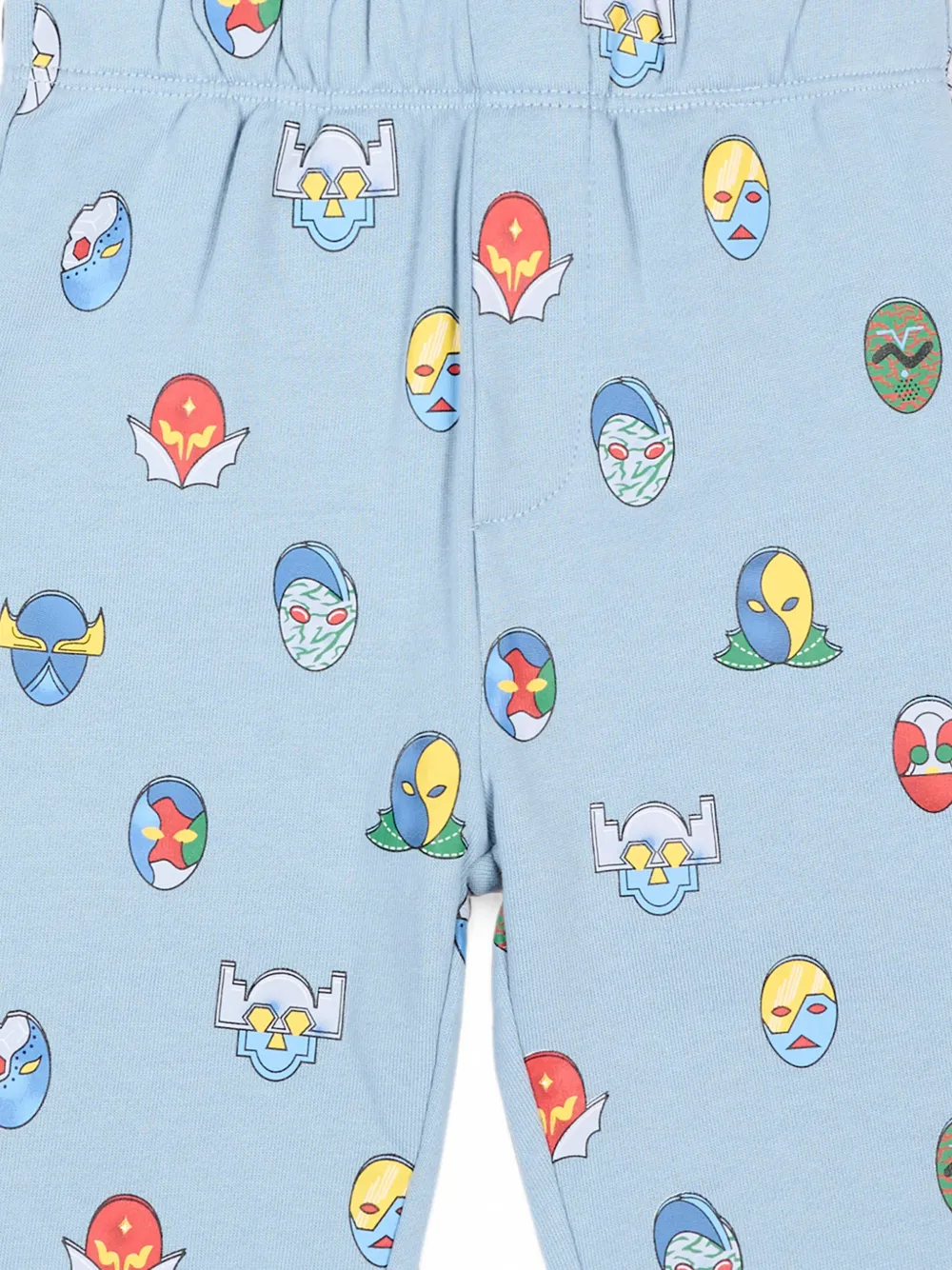Stella McCartney Kids Trainingsbroek met maskerprint Blauw