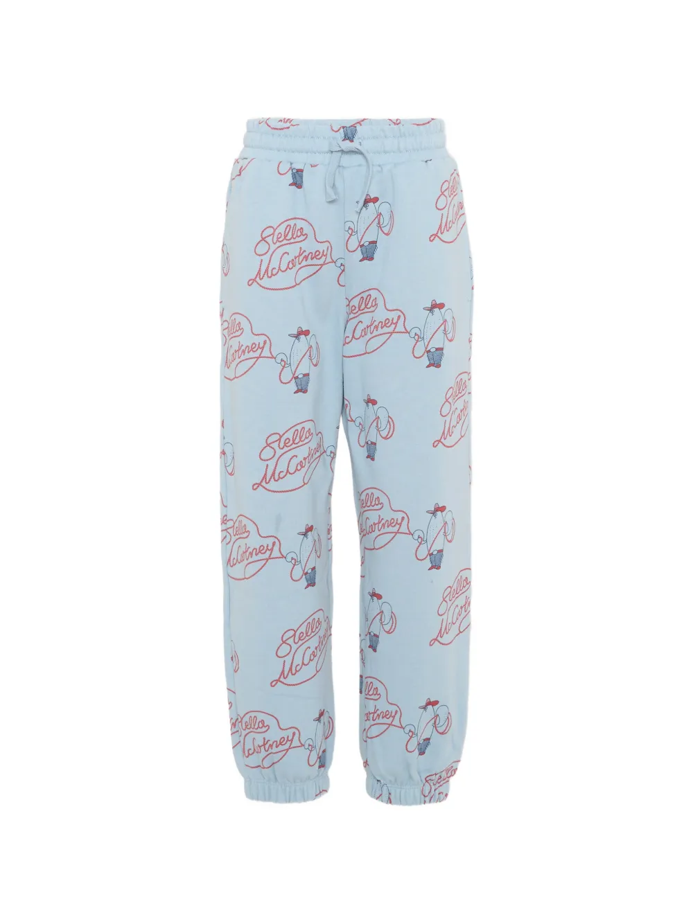 Stella McCartney Kids graphic-print track pants - Blu