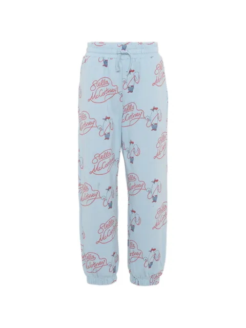 Stella McCartney Kids graphic-print track pants