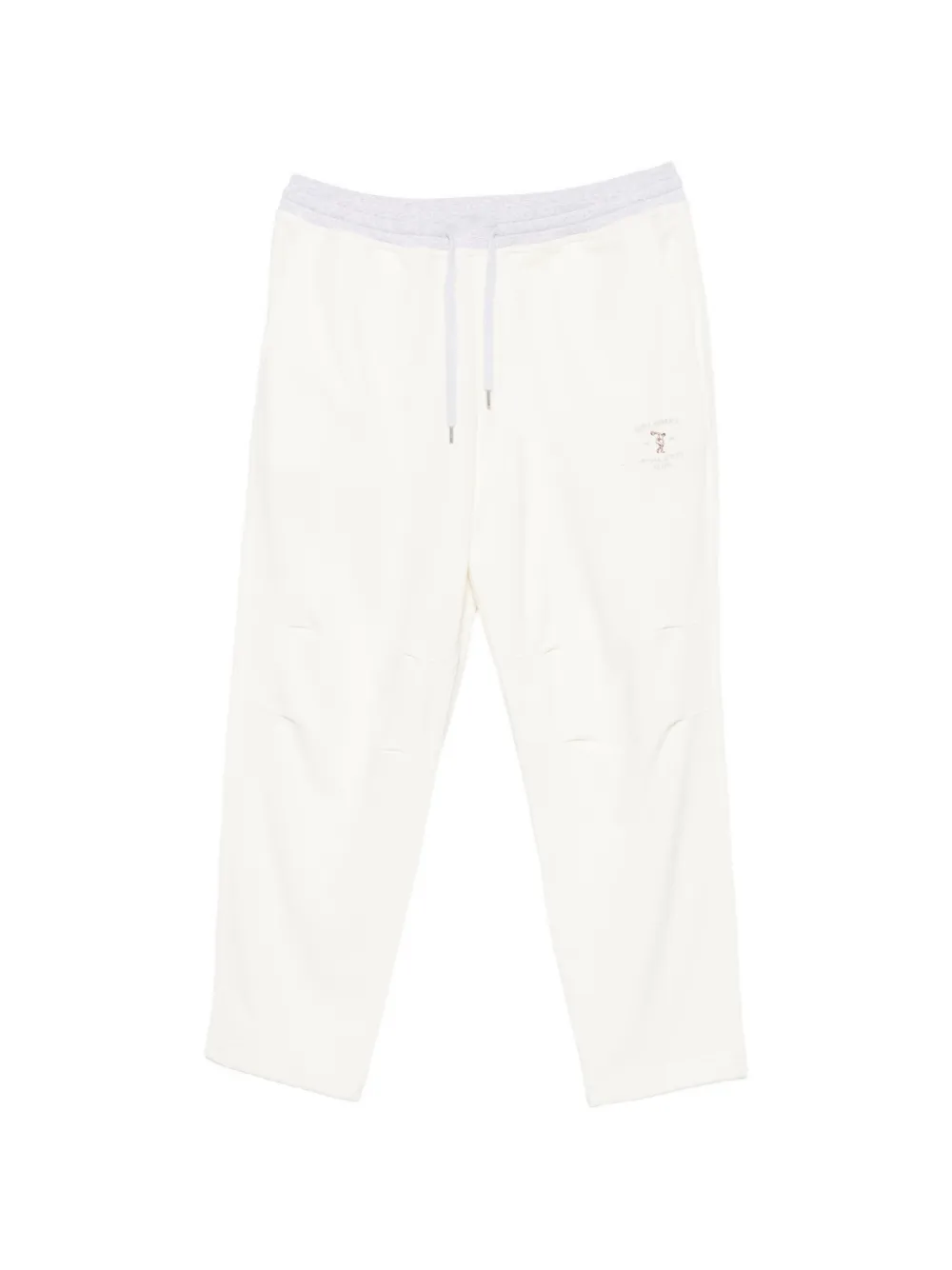 Brunello Cucinelli drawstring-waist track pants - Bianco