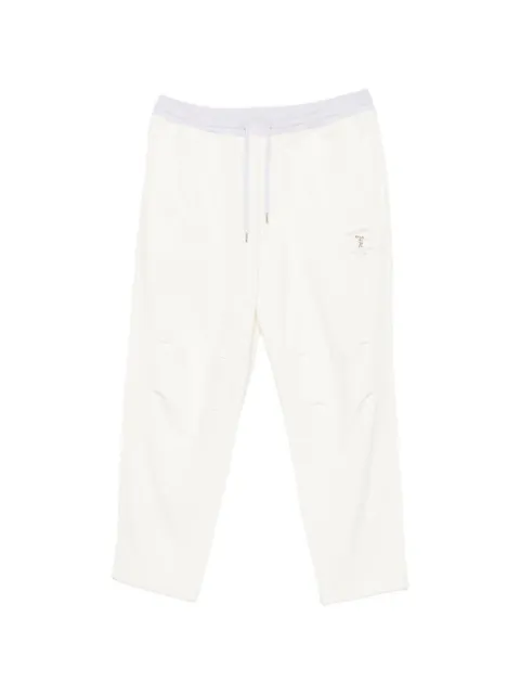 Brunello Cucinelli pantalon de jogging à lien de resserrage