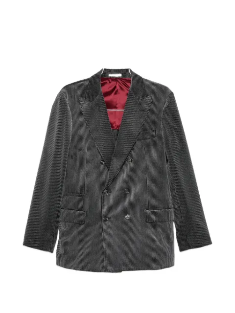 Brunello Cucinelli double-breasted corduroy blazer