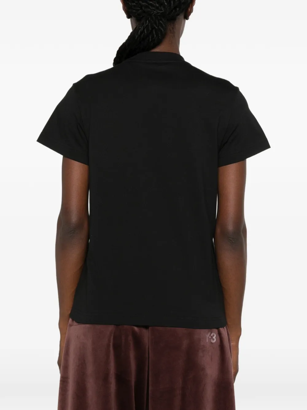 Y-3 T-shirt met korte mouwen Zwart