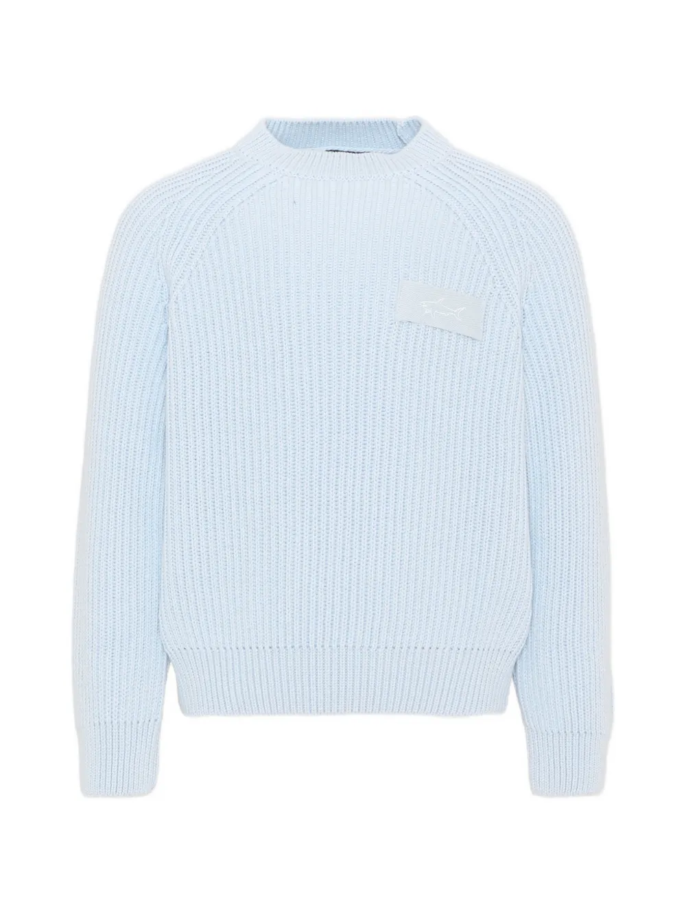 Paul & Shark Junior logo-patch sweater - Blu
