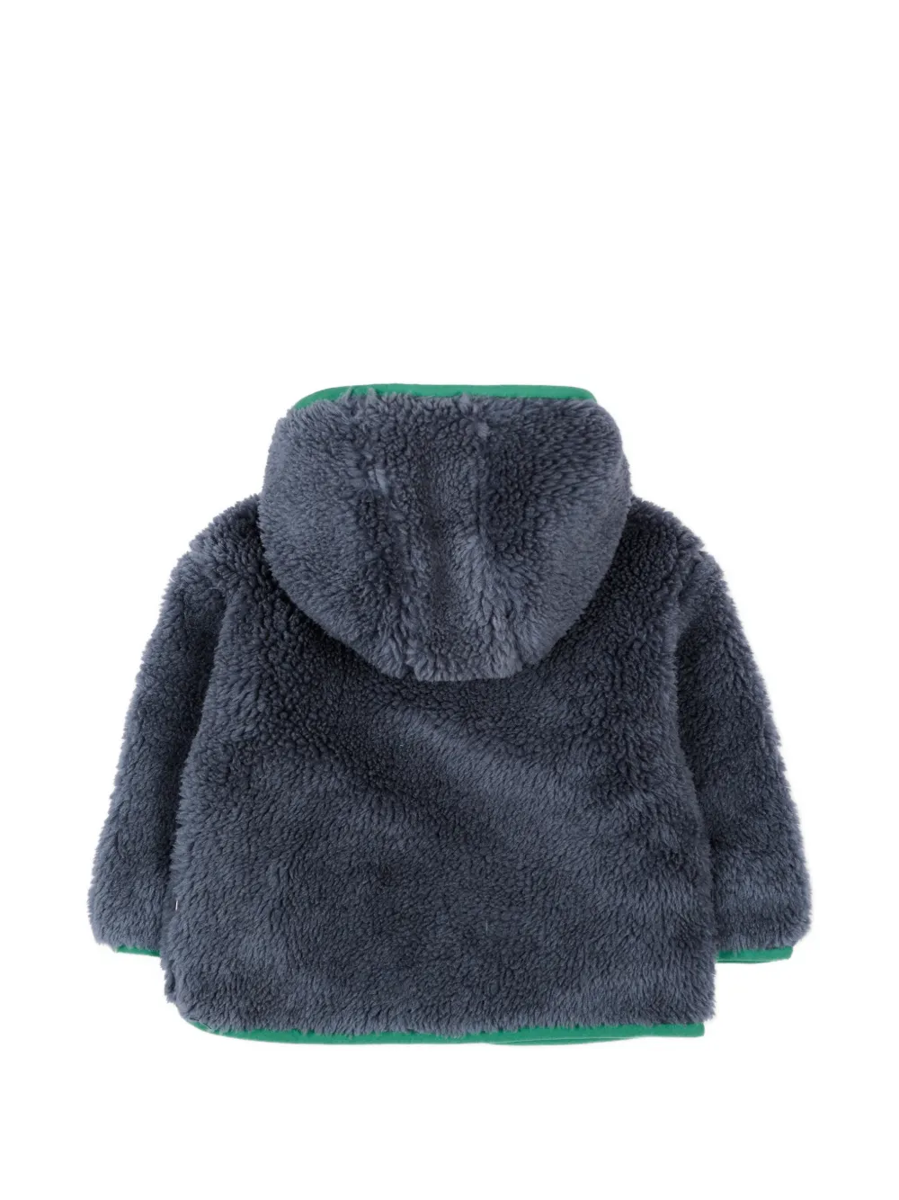 Stella McCartney Kids Teddy fleece shirtjack Blauw