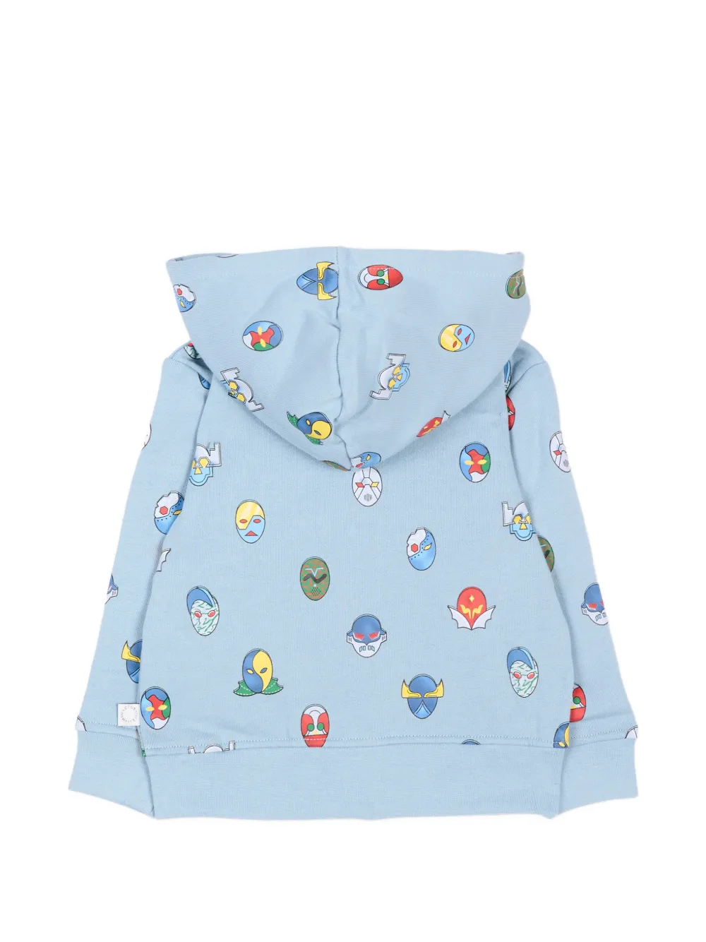 Stella McCartney Kids Hoodie met grafische print Blauw