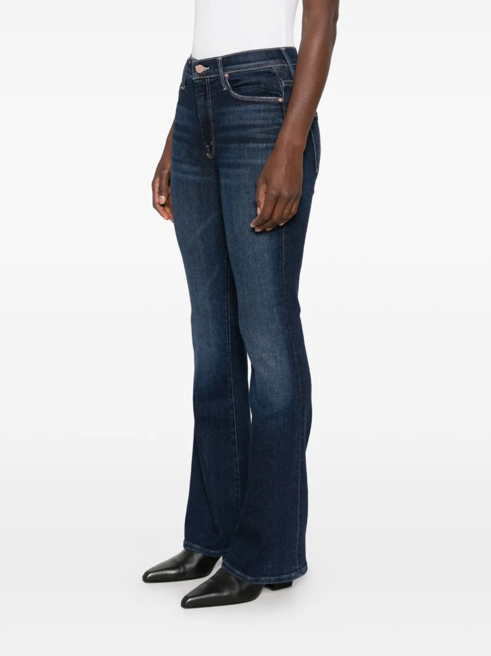MOTHER The Weekender flared jeans Blauw