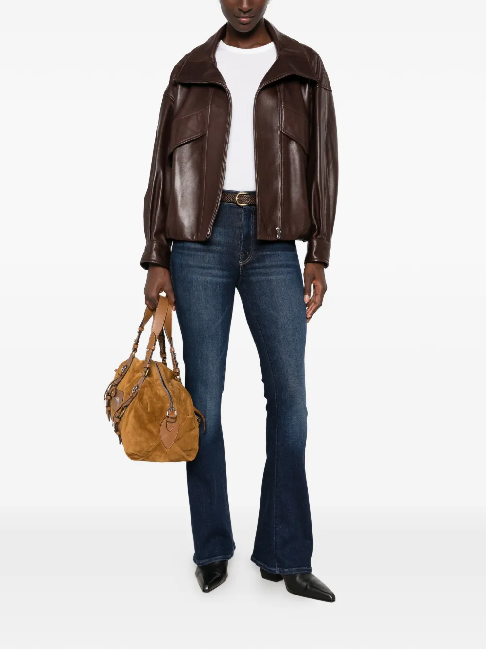 MOTHER The Weekender flared jeans Blauw
