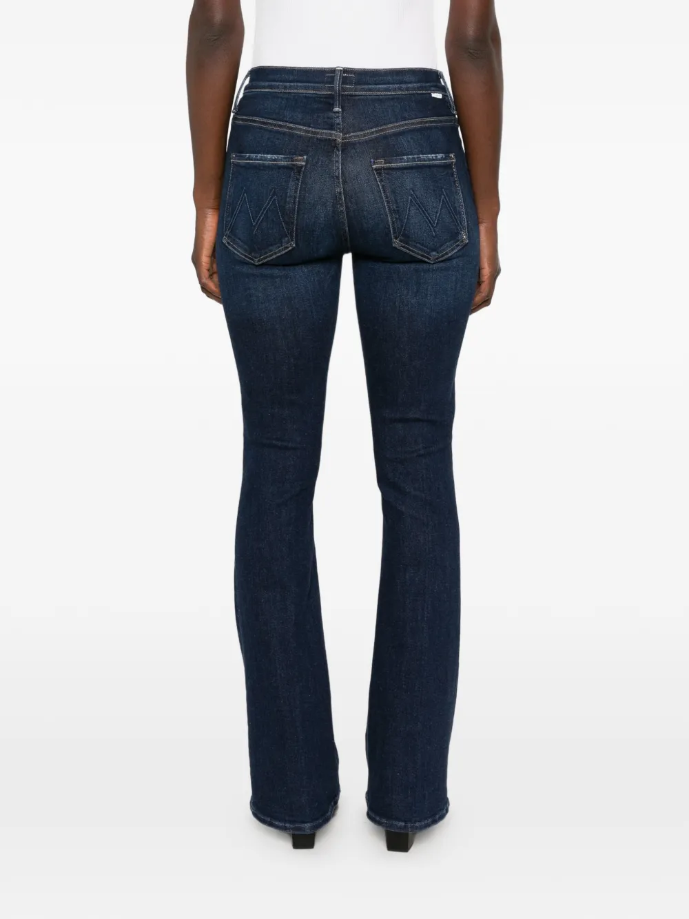 MOTHER The Weekender flared jeans Blauw