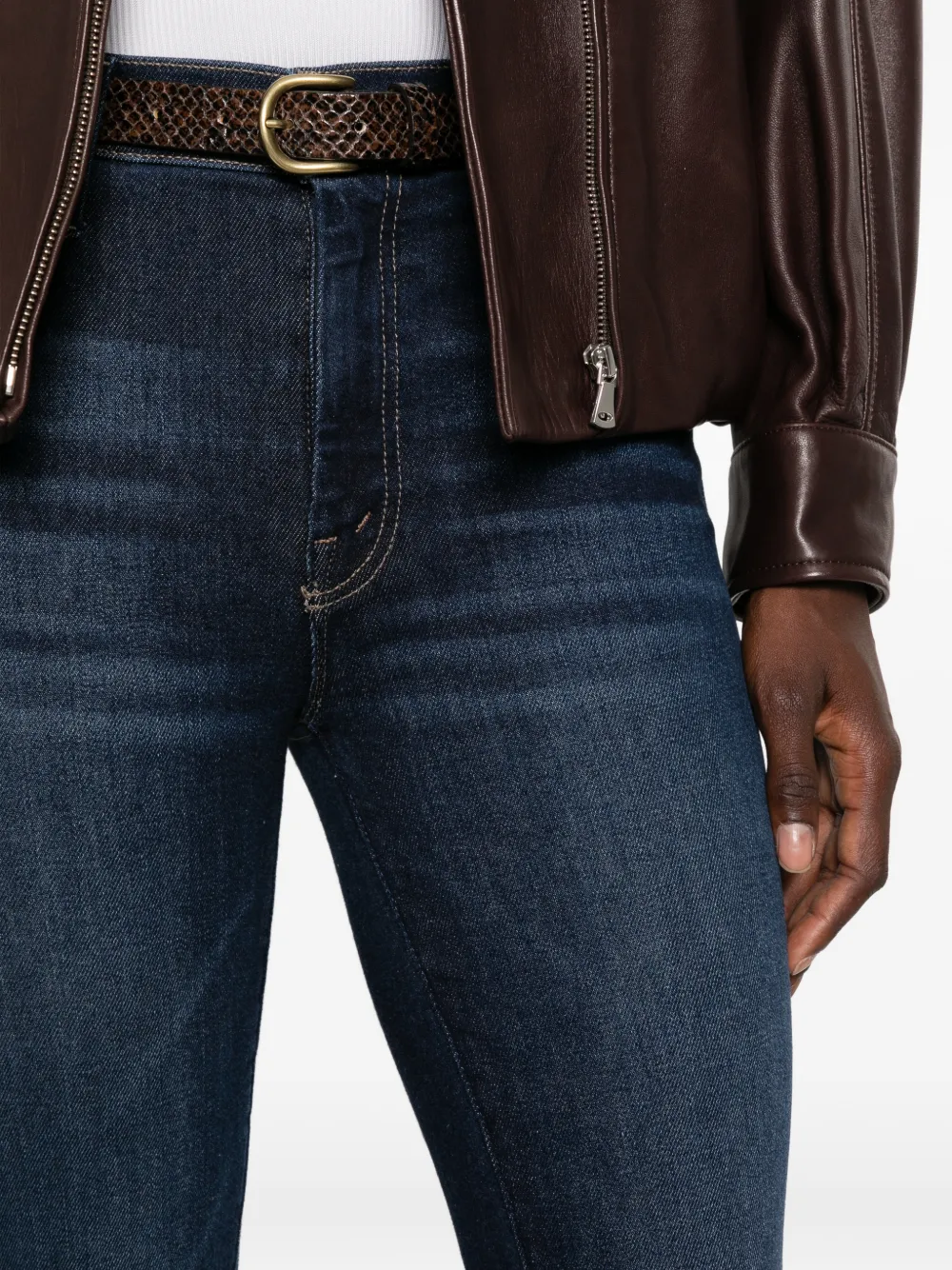 MOTHER The Weekender flared jeans Blauw