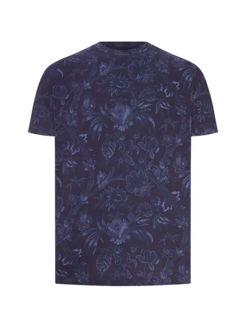 ETRO floral-paisley cotton T-shirt