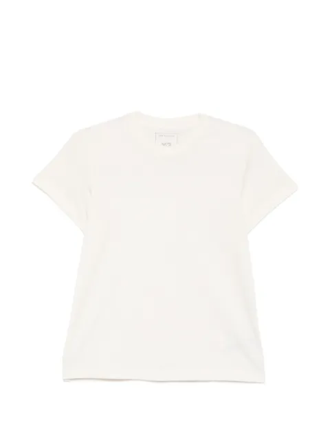 Y-3 logo-print crew-neck T-shirt