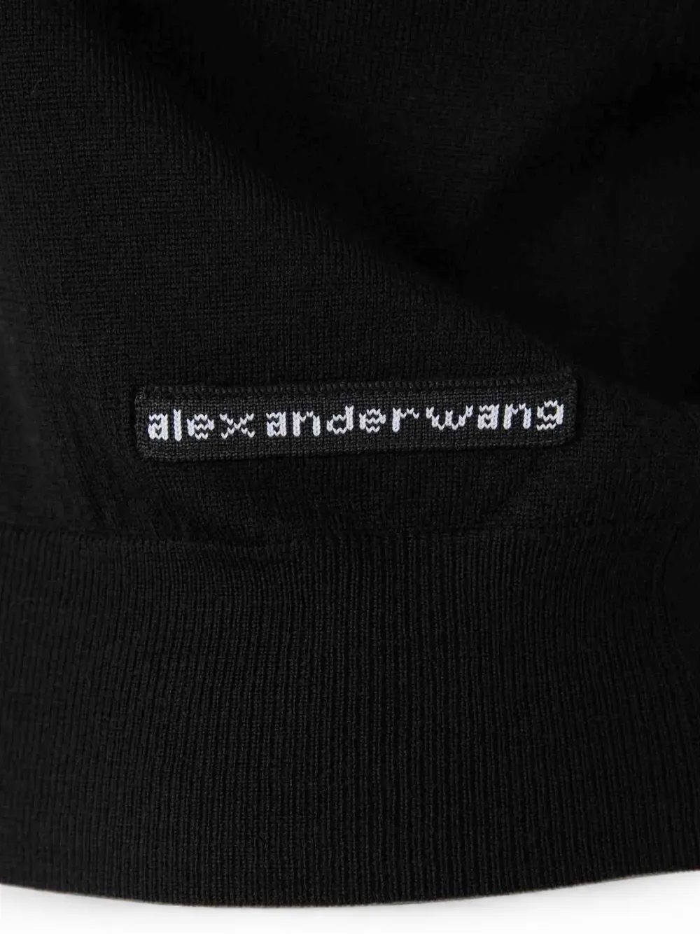 Alexander Wang Vest met doorlopende tanktop Zwart