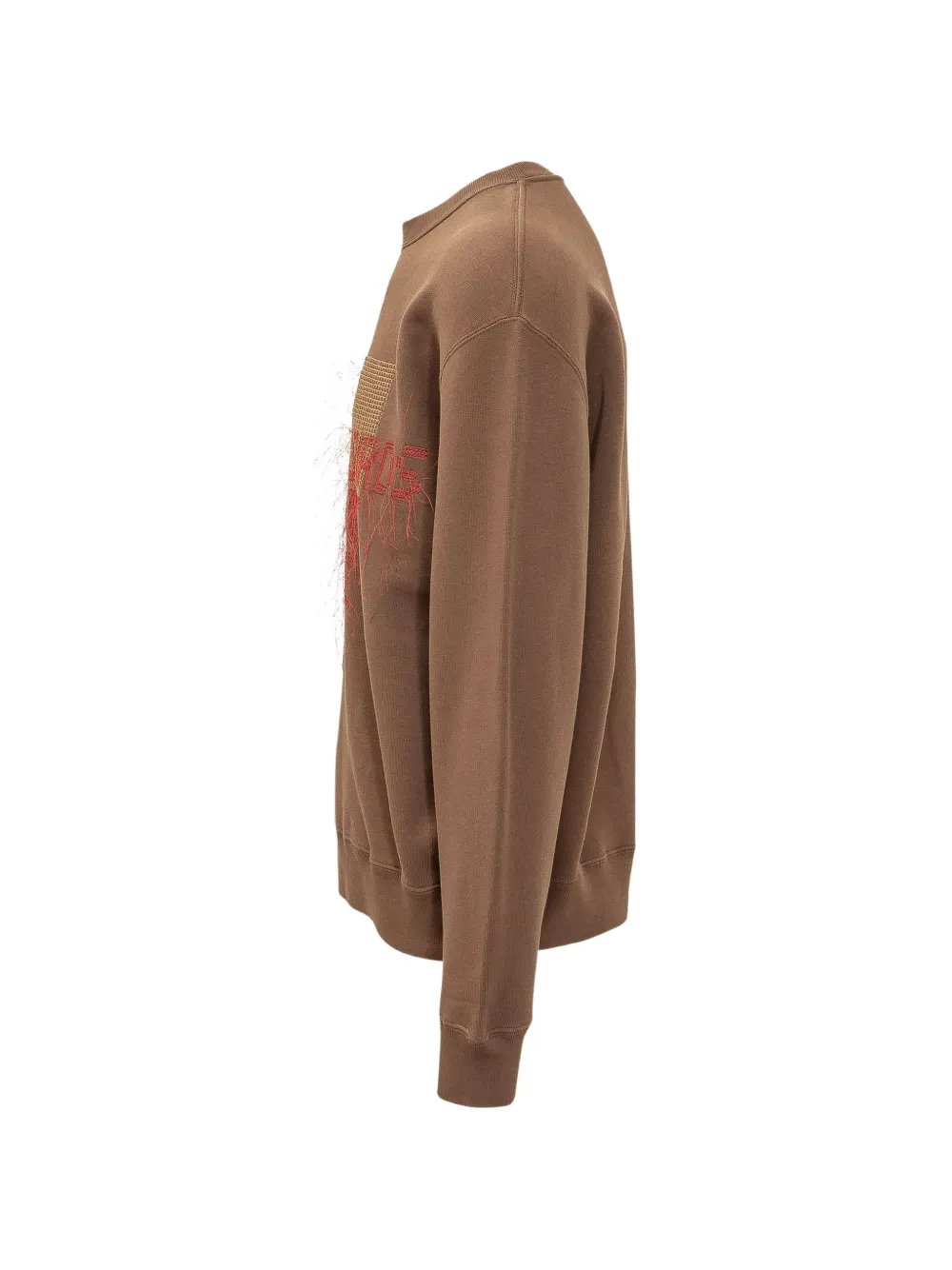 JW Anderson Sweater met logopatch Bruin