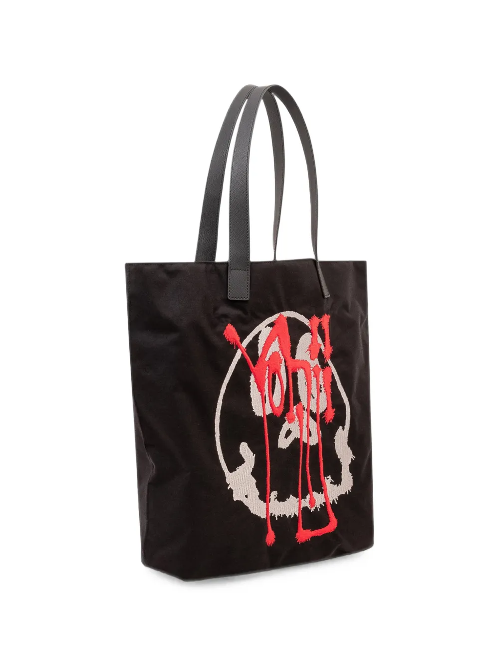 Y-3 Chito shopper met grafische print Zwart