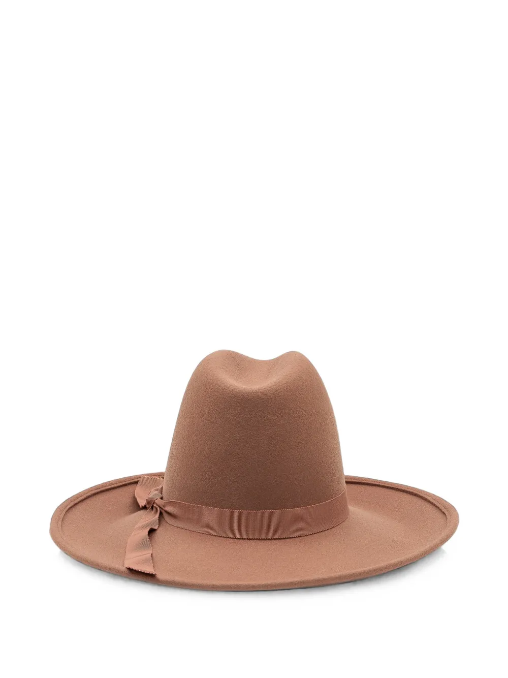 Alanui Cowboyhoed met strikdetail Bruin
