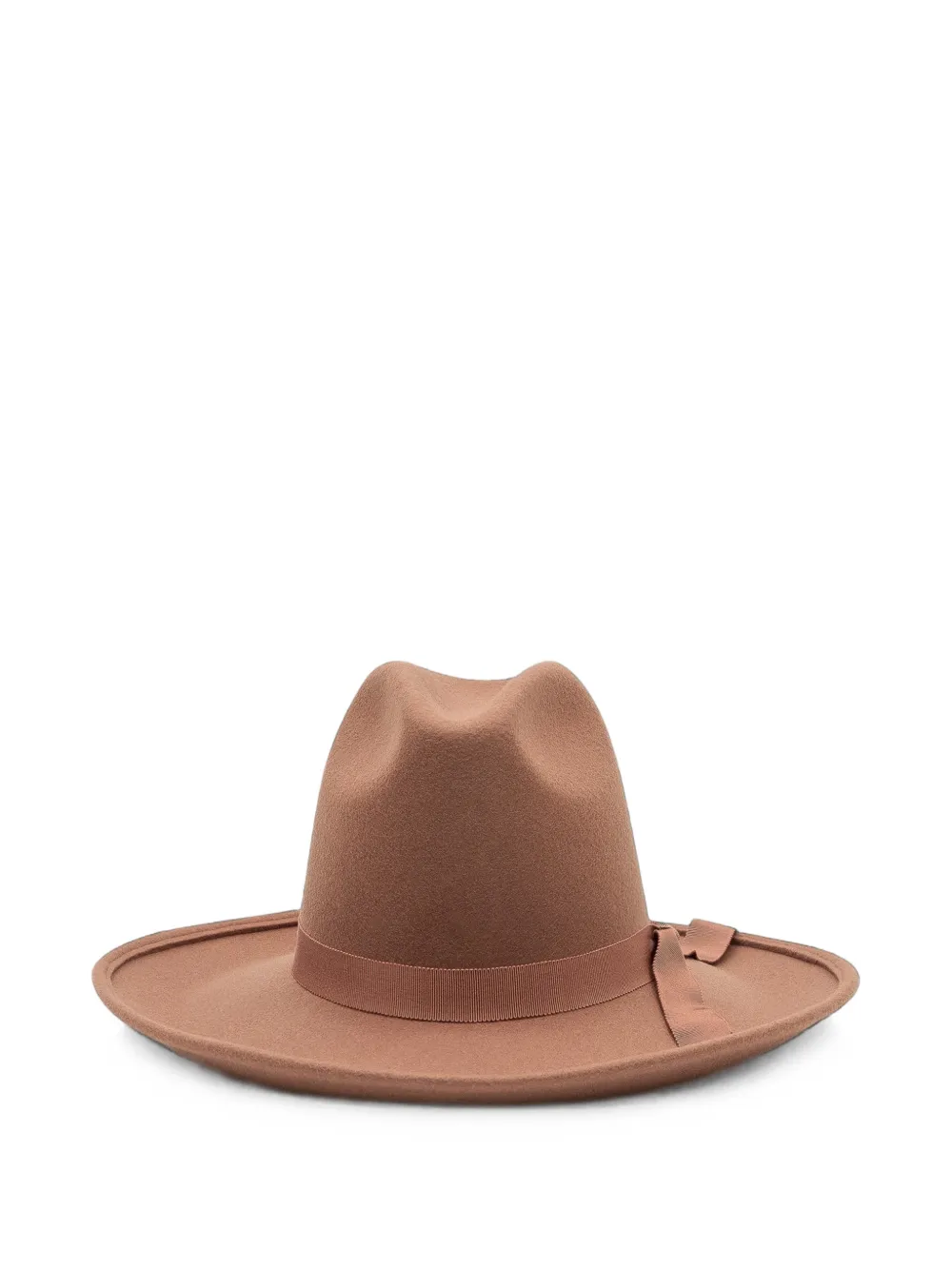 Alanui Cowboyhoed met strikdetail Bruin