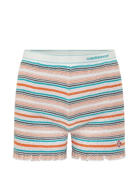 Casablanca striped-pattern shorts