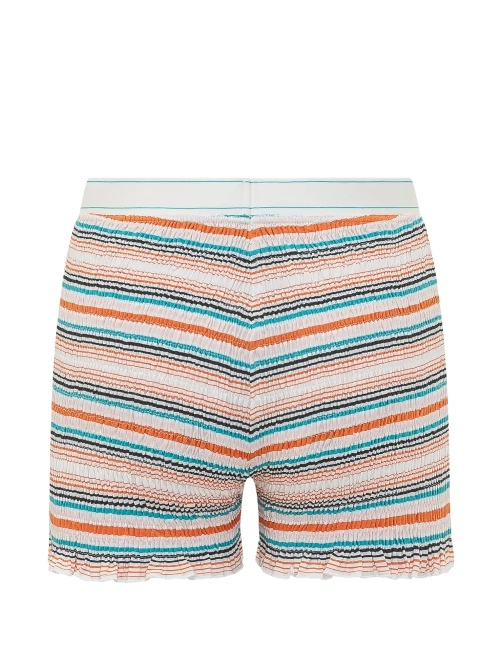Casablanca Gestreepte shorts Wit