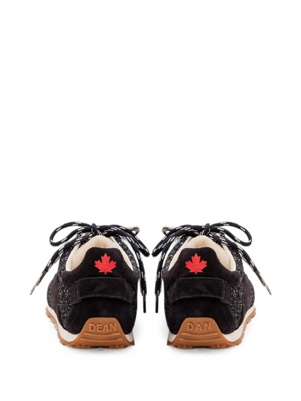 DSQUARED2 Sneakers verfraaid met glitter Blauw