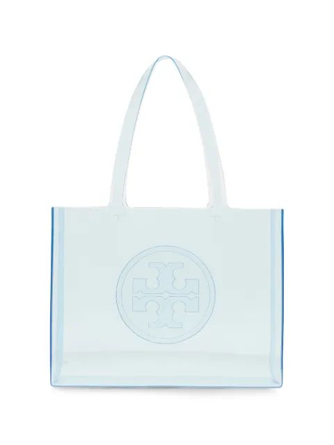 Tory Burch small Ella logo-embossed tote bag