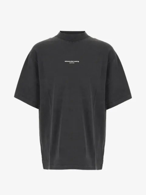 Alexander Wang playera con logo estampado