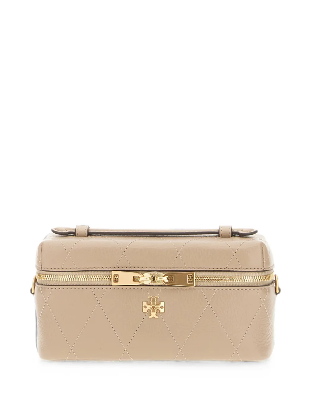 Tory Burch Charlie makeup bag - Toni neutri